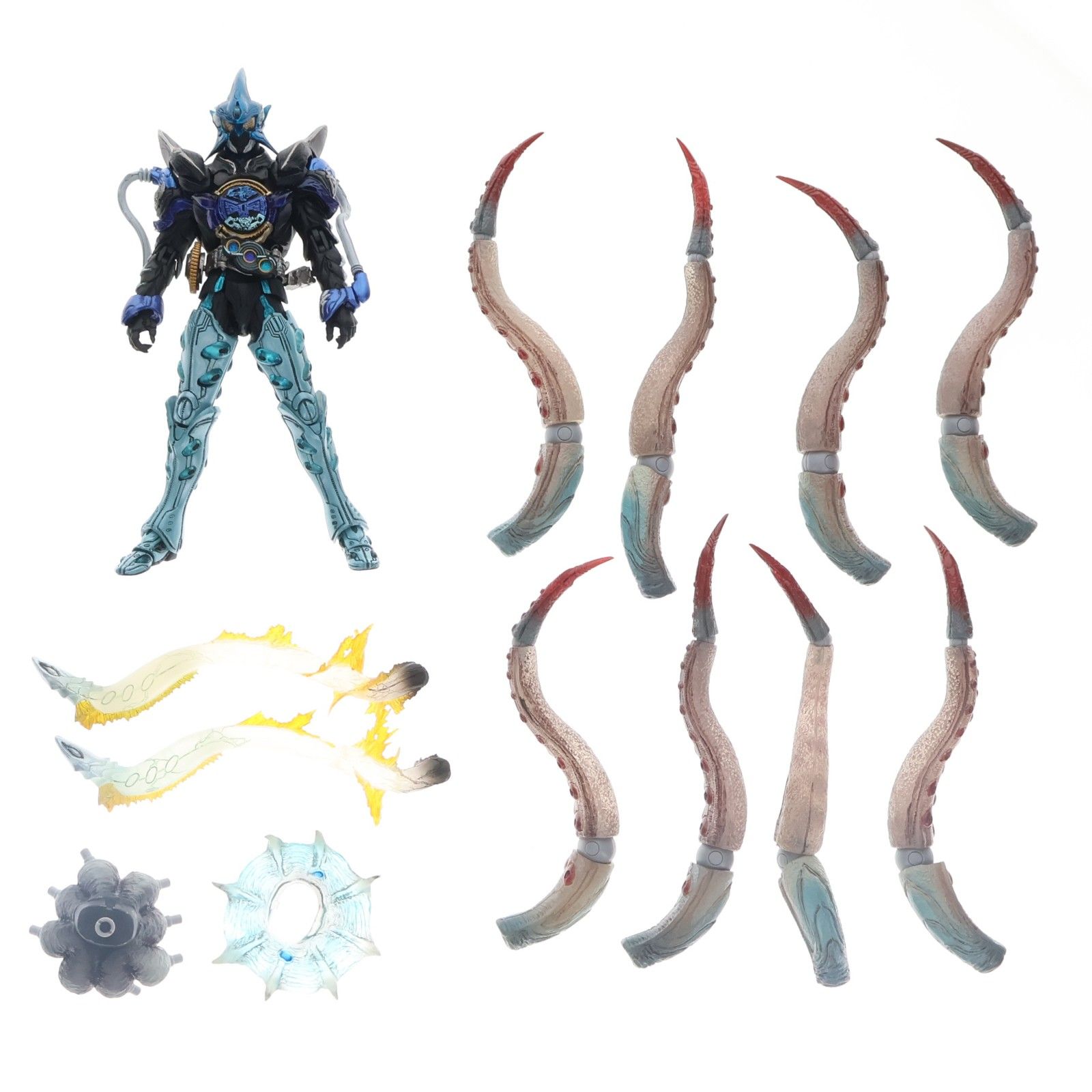 魂ウェブ商店限定 S.I.C. 仮面ライダーオーズ シャウタコンボ 仮面ライダーオーズ/OOO 完成品 可動フィギュア バンダイ