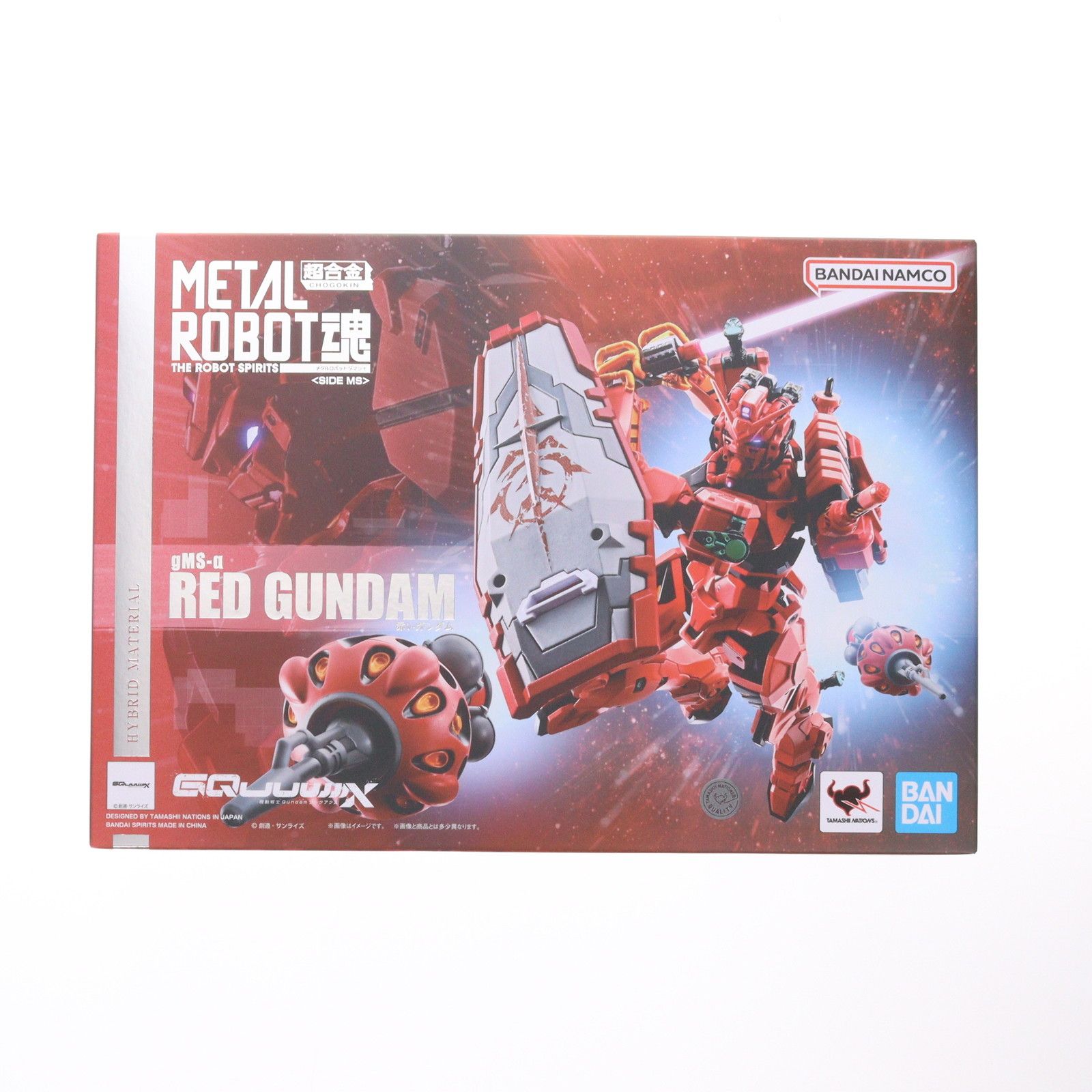 METAL ROBOT魂(SIDE MS) 赤いガンダム 機動戦士Gundam GQuuuuuuX(ガンダム ジークアクス) 完成品 可動フィギュア バンダイスピリッツ