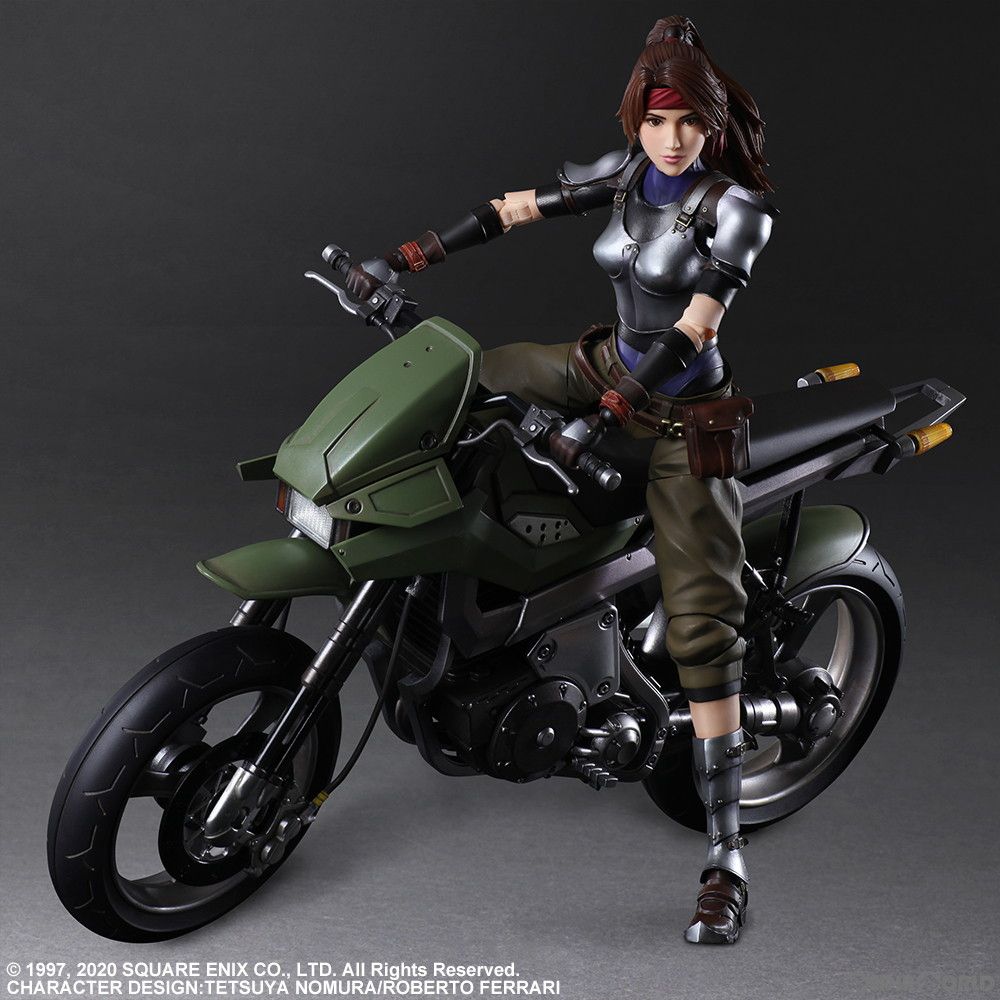 PLAY ARTS改(プレイアーツ改) ジェシー&バイクSET FINAL FANTASY VII REMAKE(ファイナルファンタジー7 リメイク) 完成品 可動フィギュア スクウェア・エニックス
