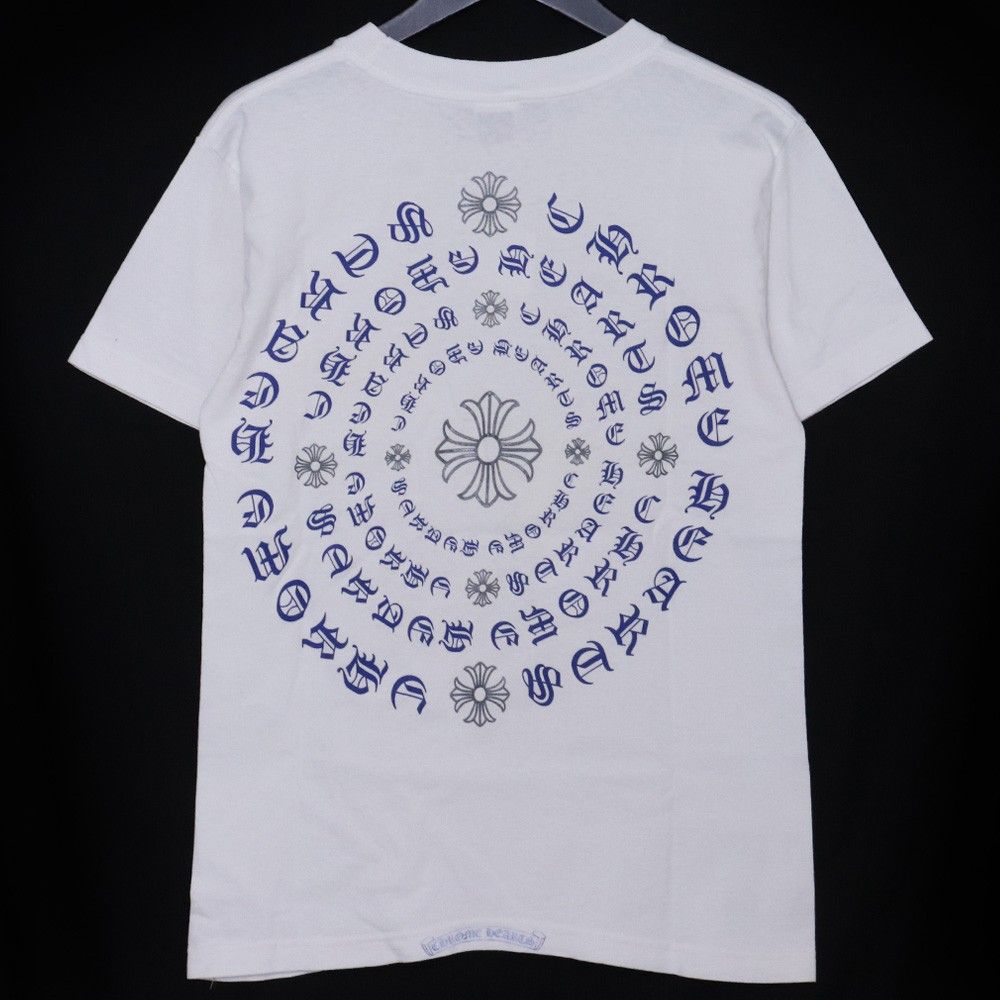 CHROME HEARTS オールド サークルロゴ CHプラス ポケットTシャツ Sサイズ ホワイト