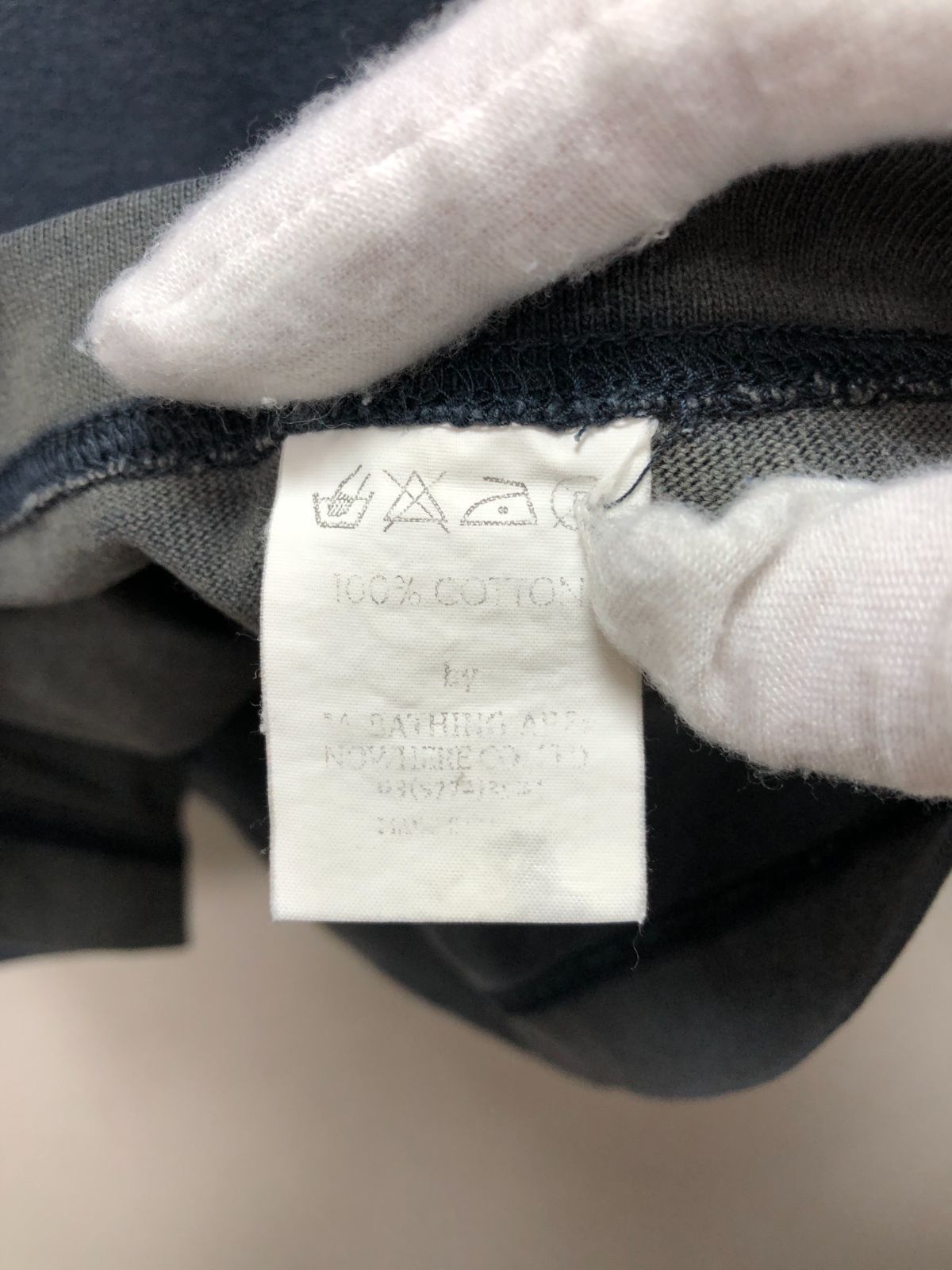 305052 A BATHING APE BAPE ロゴ Tシャツ M ベイプ アベイシングエイプ 