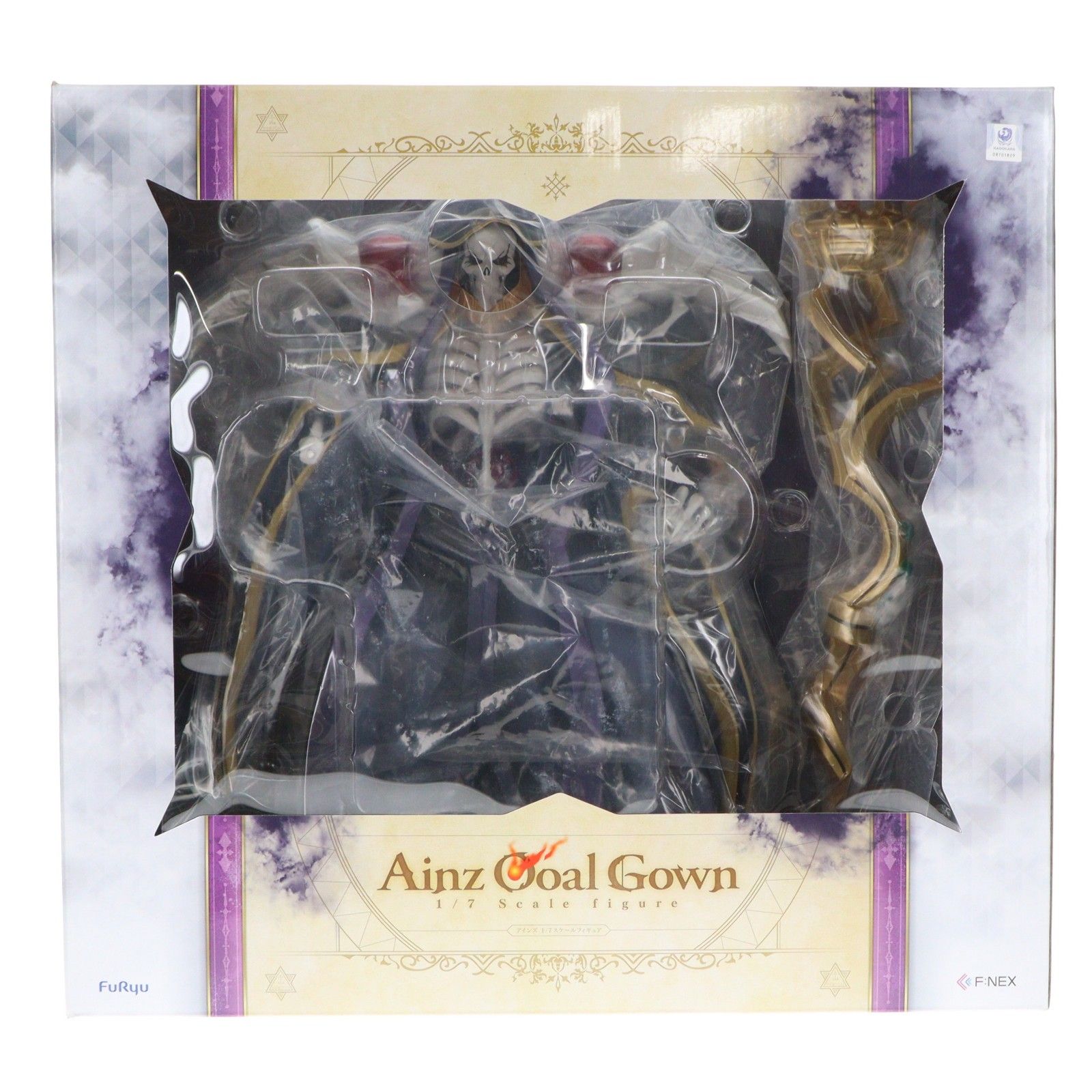 専用出品アインズウールゴウン フィギュア fnex furyu OVERLOAD F:NEX限定 アインズ・ウール・ゴウン オーバーロードIII 1/7 完成品