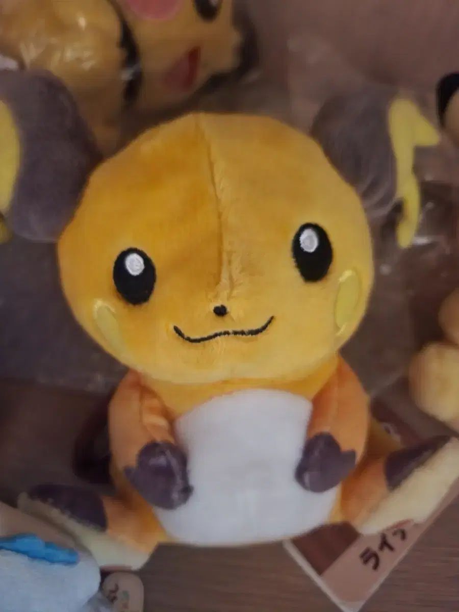 まとめ売り)ポケットモンスター ライチュウ ピカチュウ fit 핏 ぬいぐるみ ポケモンセンター カード