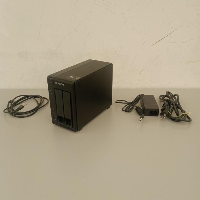 エレコム バックアップNAS NSB-5A2T2BL-D5F ブラック
