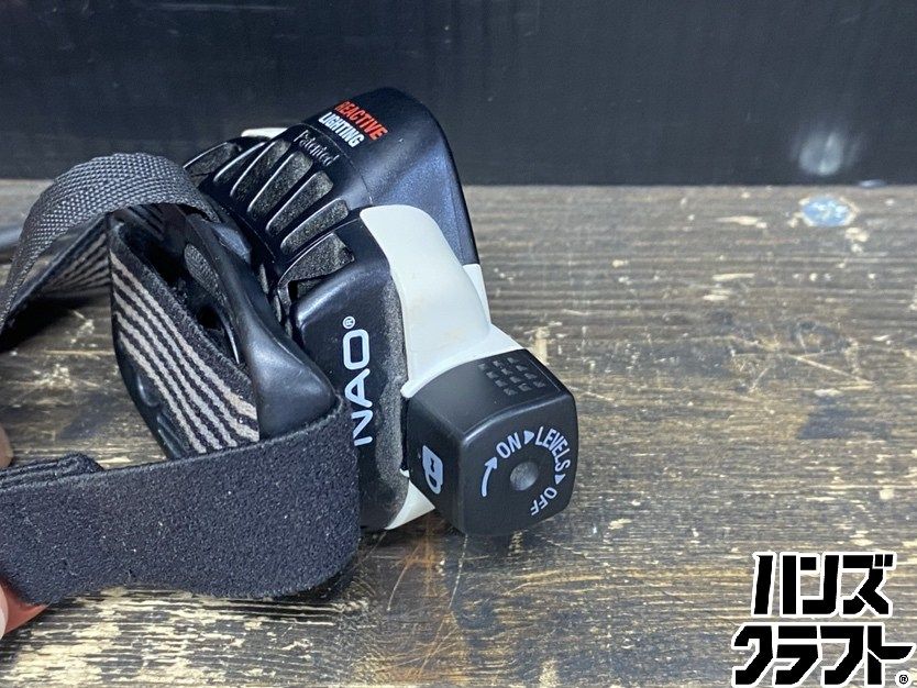 ○【送料無料】【中古品】PETZL ペツル NAO ヘッドライト ヘッドランプ 