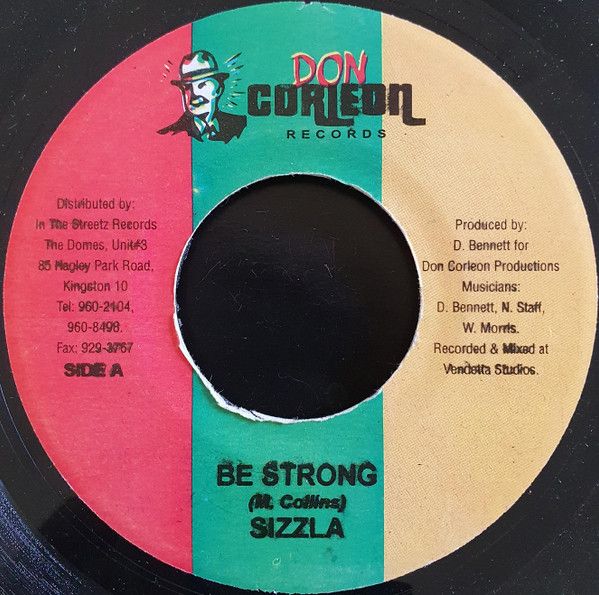 7” Sizzla Be Strong NONE Don Corleon Records /00080 - メルカリ