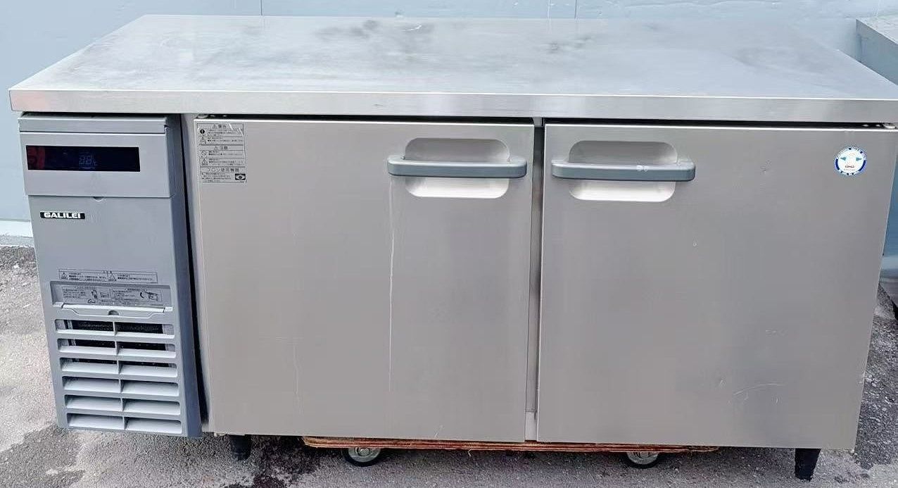 【中古】テーブル型冷蔵庫 フクシマ LCC-150RM2 100V 2022年