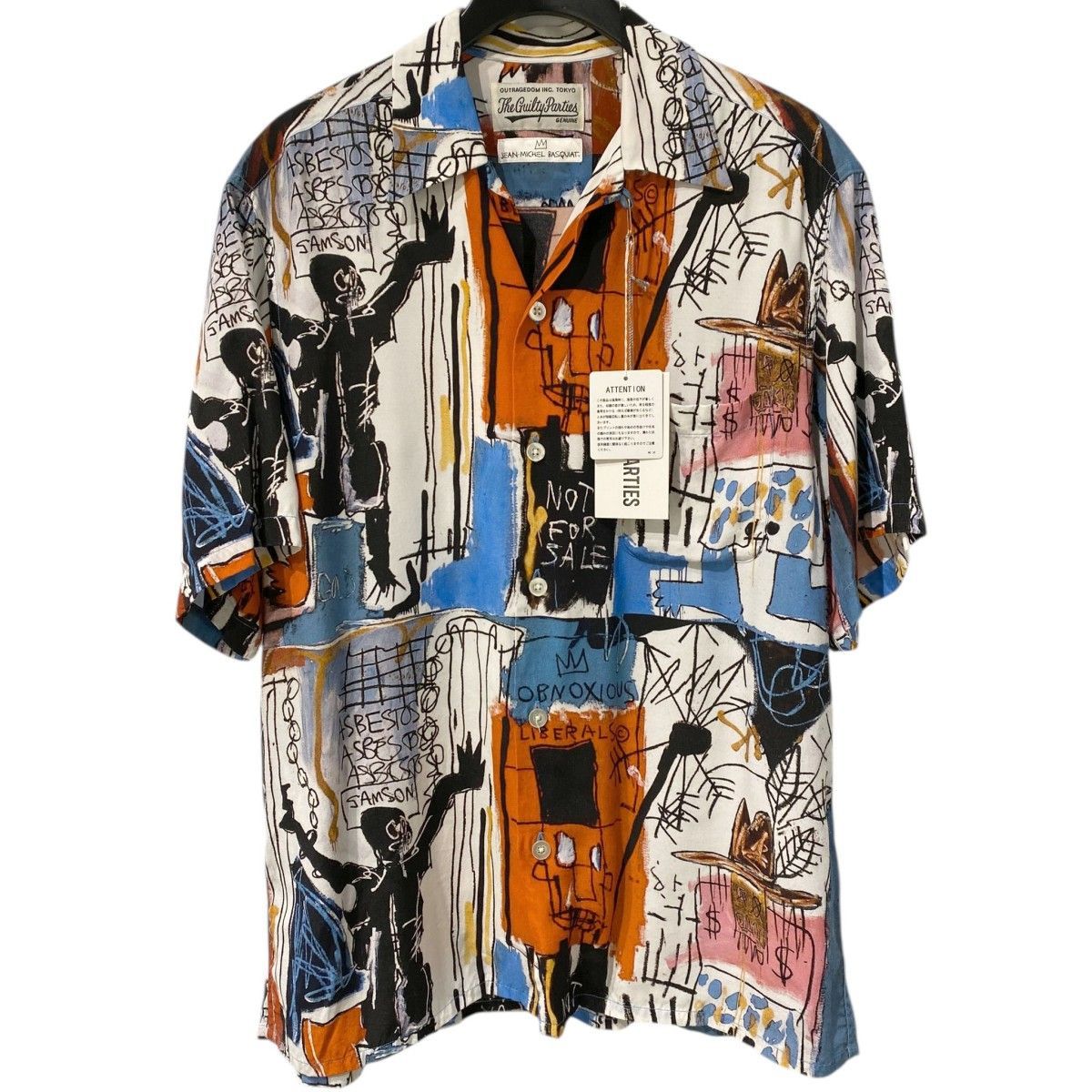 WACKO MARIA×Jean-Michel Basquiat 21SS S／S Hawaiian Shirt Type-3総