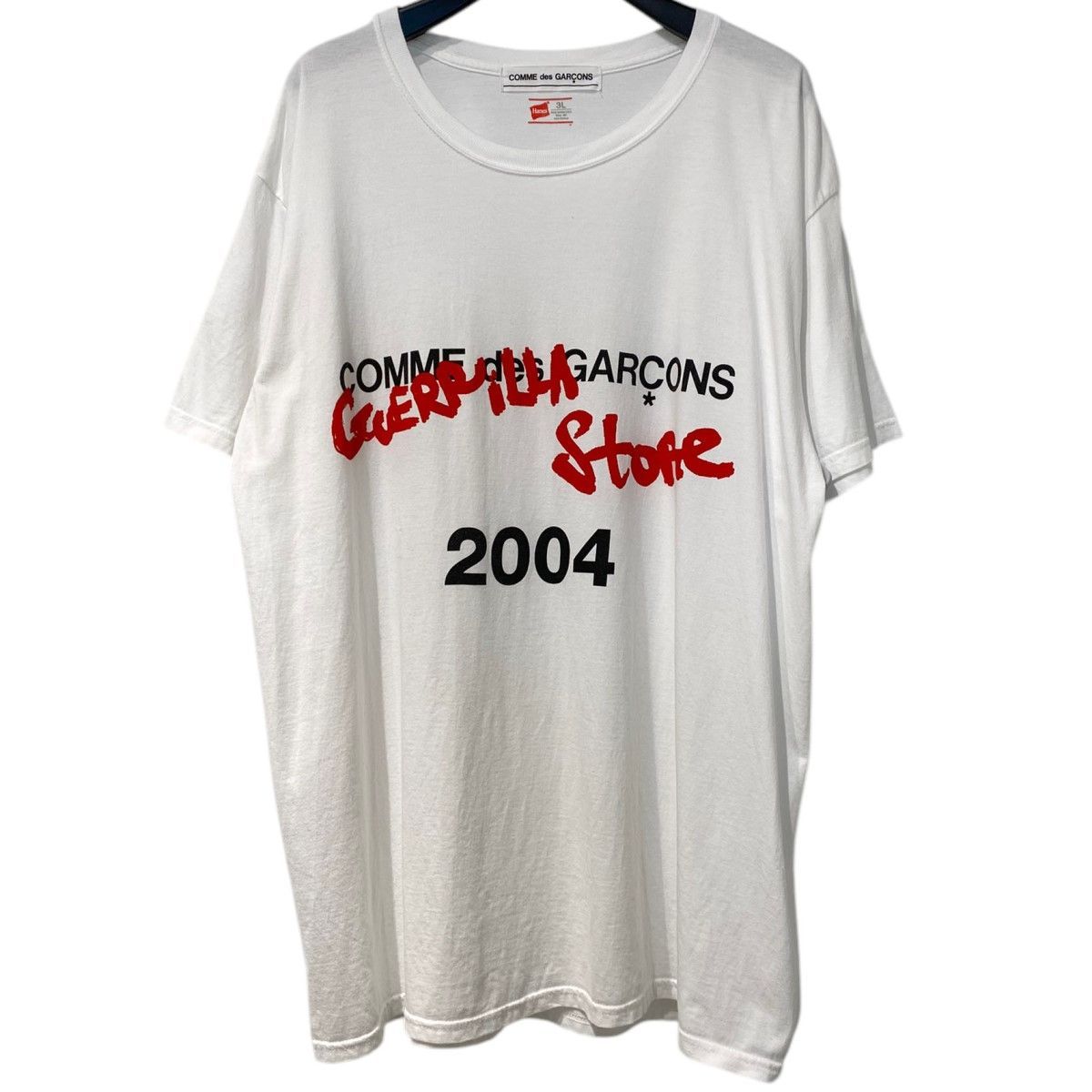 COMME des GARCONS 21SS GUERILLA STORE 限定ロゴプリントTシャツ 8069000128031 10,198円