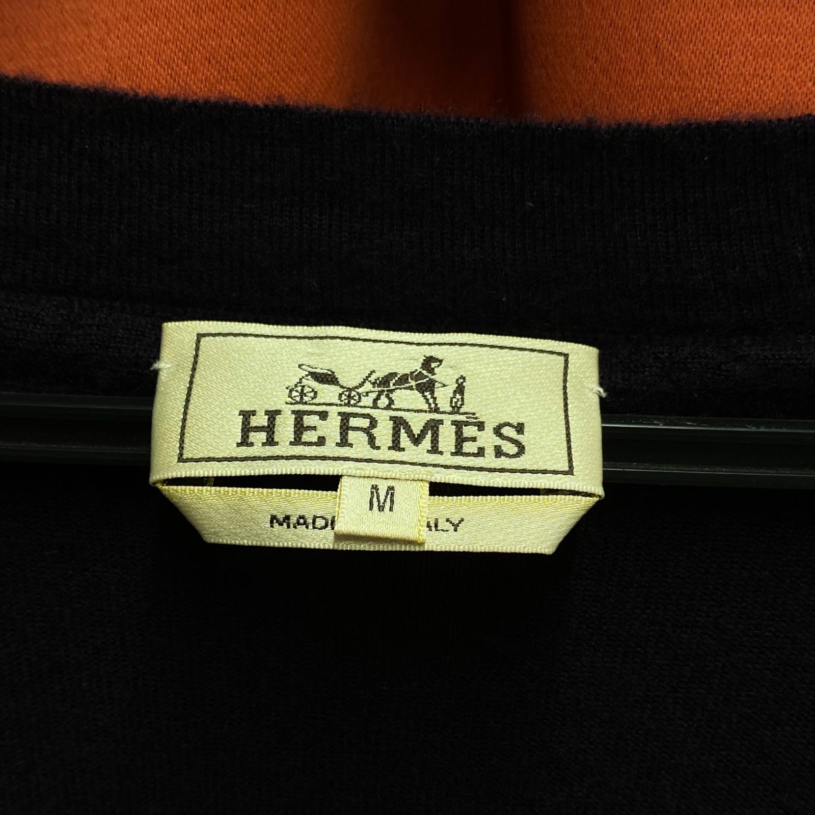 HERMES エルメス セーター ニット カーディガン パープル 系