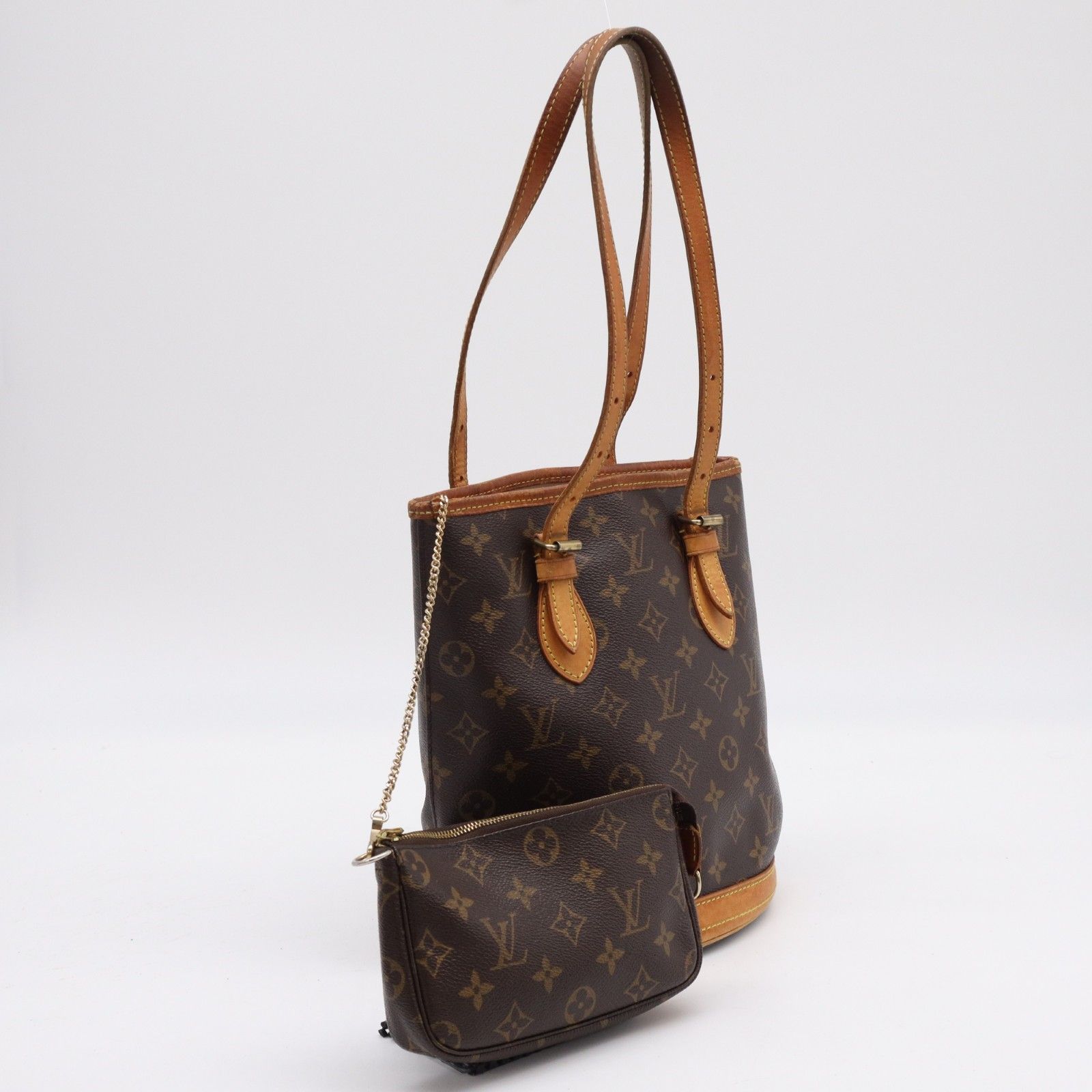 ☆3日以内返品可☆ LOUIS VUITTON ルイ・ヴィトン モノグラム バケット