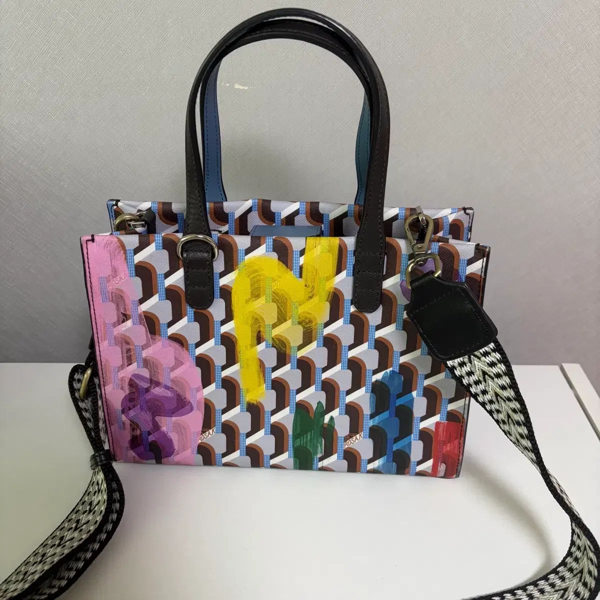 ROSA.K ロサケイ カバス モノグラム トートバッグ