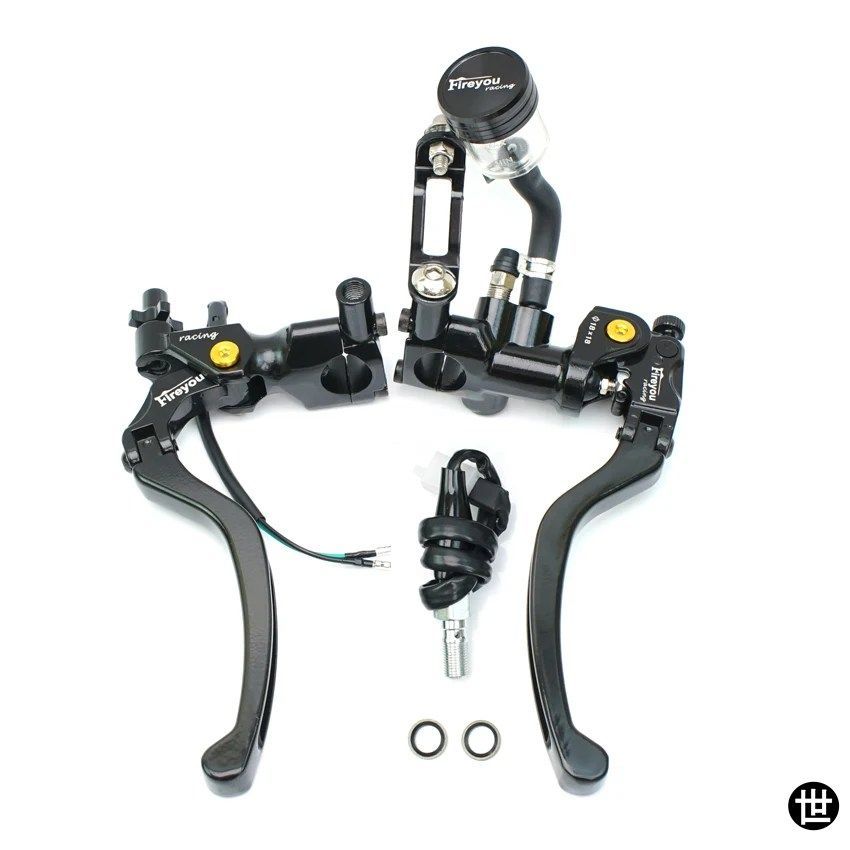 18RCS オートバイ ブレーキ クラッチ マスター シリンダー レバー ライン パーチ クラッチ 22MM ホンダ ヤマハ スズキ アプリリア ベネリ モト