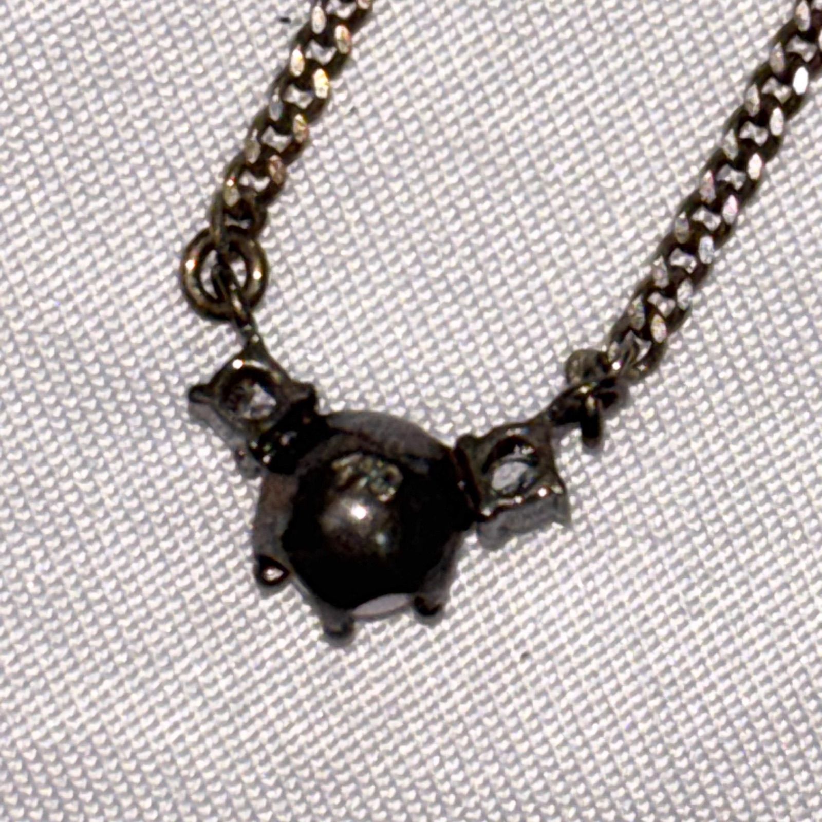 【送料無料】4℃/ヨンドシー/ネックレス/パール/ストーン/シルバー/ペンダント/アクセサリー/中古品 【送料無料】4℃/ヨンドシー/ネックレス/パール/ストーン/シルバー/ペンダント/アクセサリー/中古品