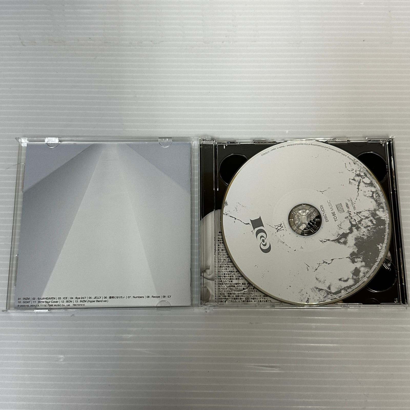 △80 [CD] Number_I 「No.Ⅰ」 INZM ver. / No.Ⅰ ver. 初回生産限定盤 