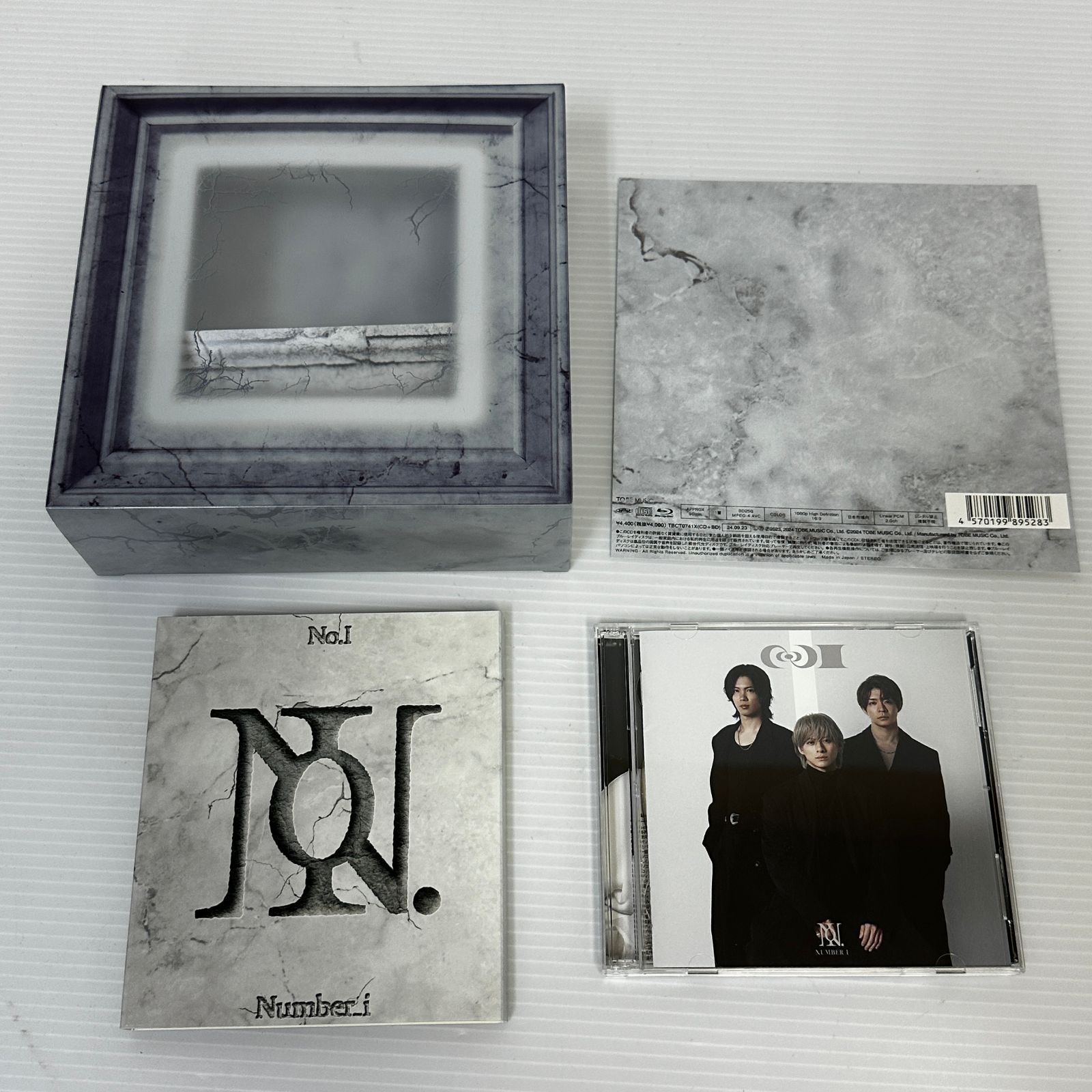 △80 [CD] Number_I 「No.Ⅰ」 INZM ver. / No.Ⅰ ver. 初回生産限定盤