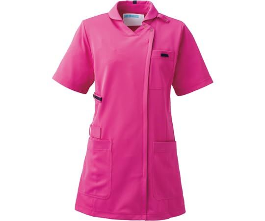 新品 [カゼン] ドレス ﾚﾃﾞｨｽｽｸﾗﾌﾞｼﾞｬｹｯﾄ半袖(衿付) カシス×ネイビー