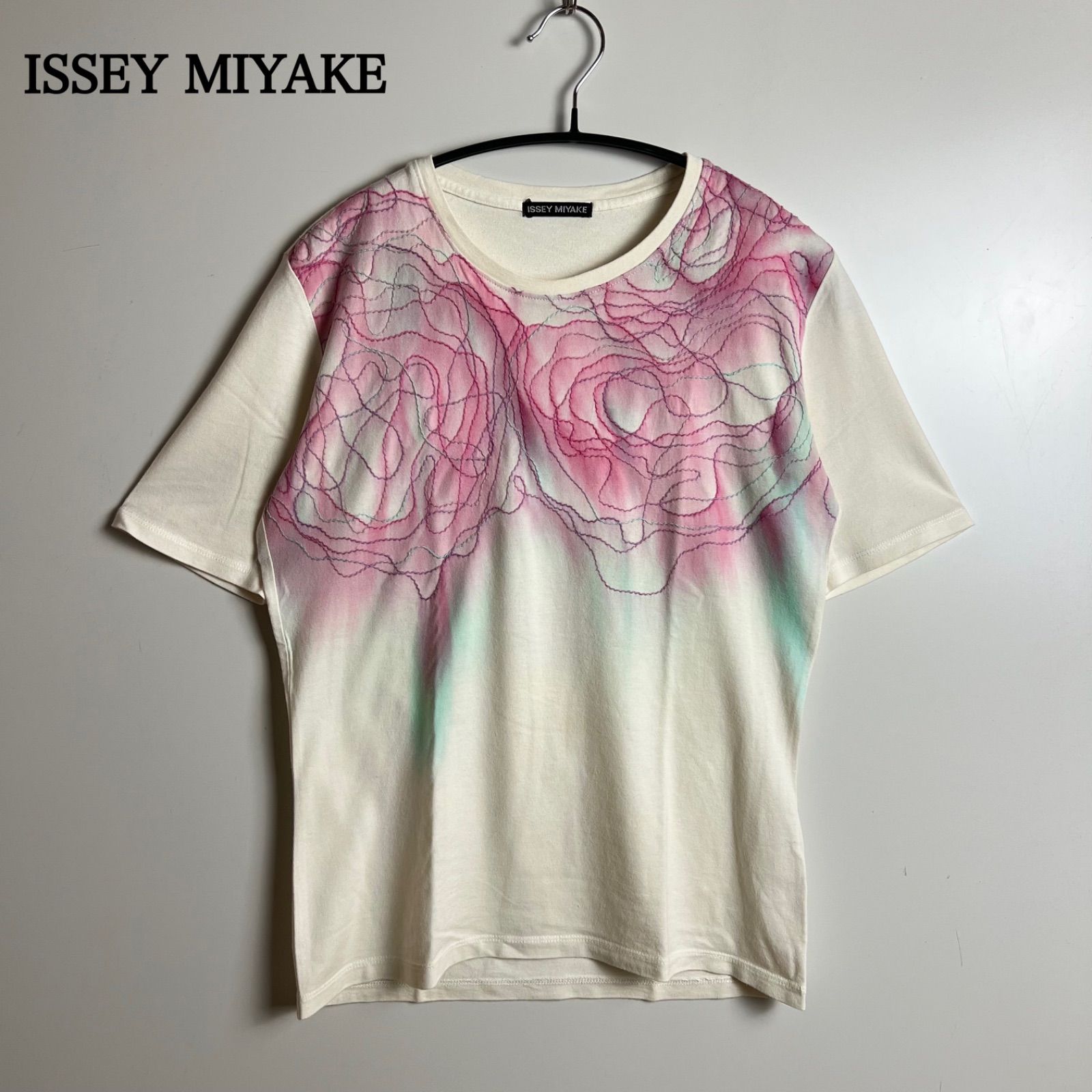 ISSEY MIYAKE archive graphic stitch Tee 3 IM21JK080 イッセイミヤケ