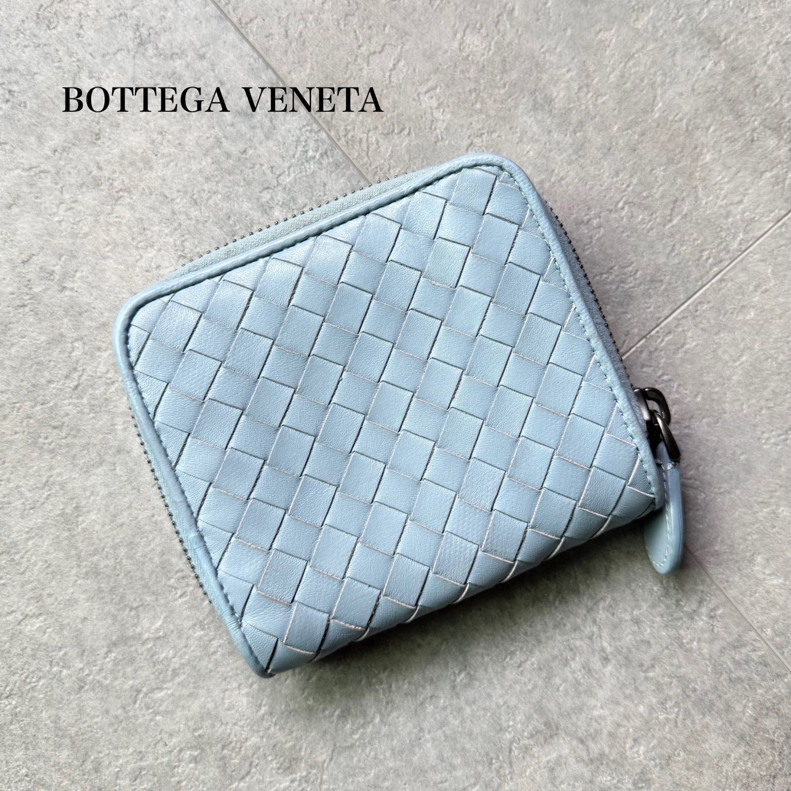 BOTTEGA VENETA ボッテガヴェネタ イントレチャート 二つ折り財布