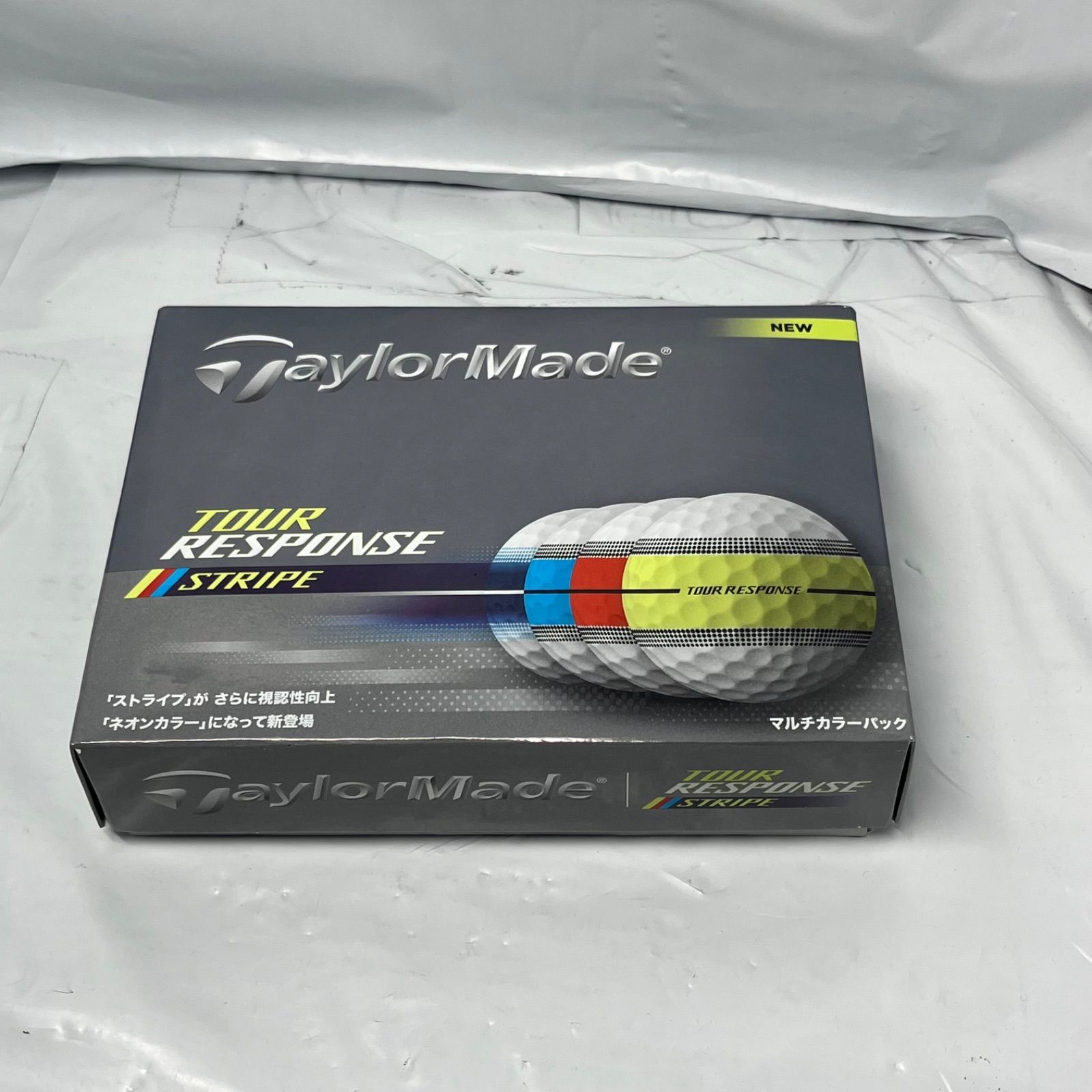 ナ>テーラーメイド(TAYLOR MADE) ゴルフボール TMJ25 Tour Resp Stripe