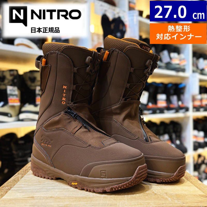 25-26 NITRO VENTURE PRO TLS カラー:Bryan Fox 26.5cm ナイトロ ベンチャー プロ メンズ スノーボードブーツ 日本正規品