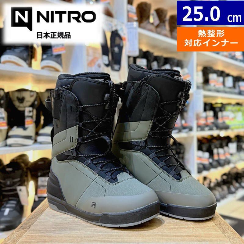 25-26 NITRO VENTURE TLS カラー:Shadow-Black 25cm ナイトロ