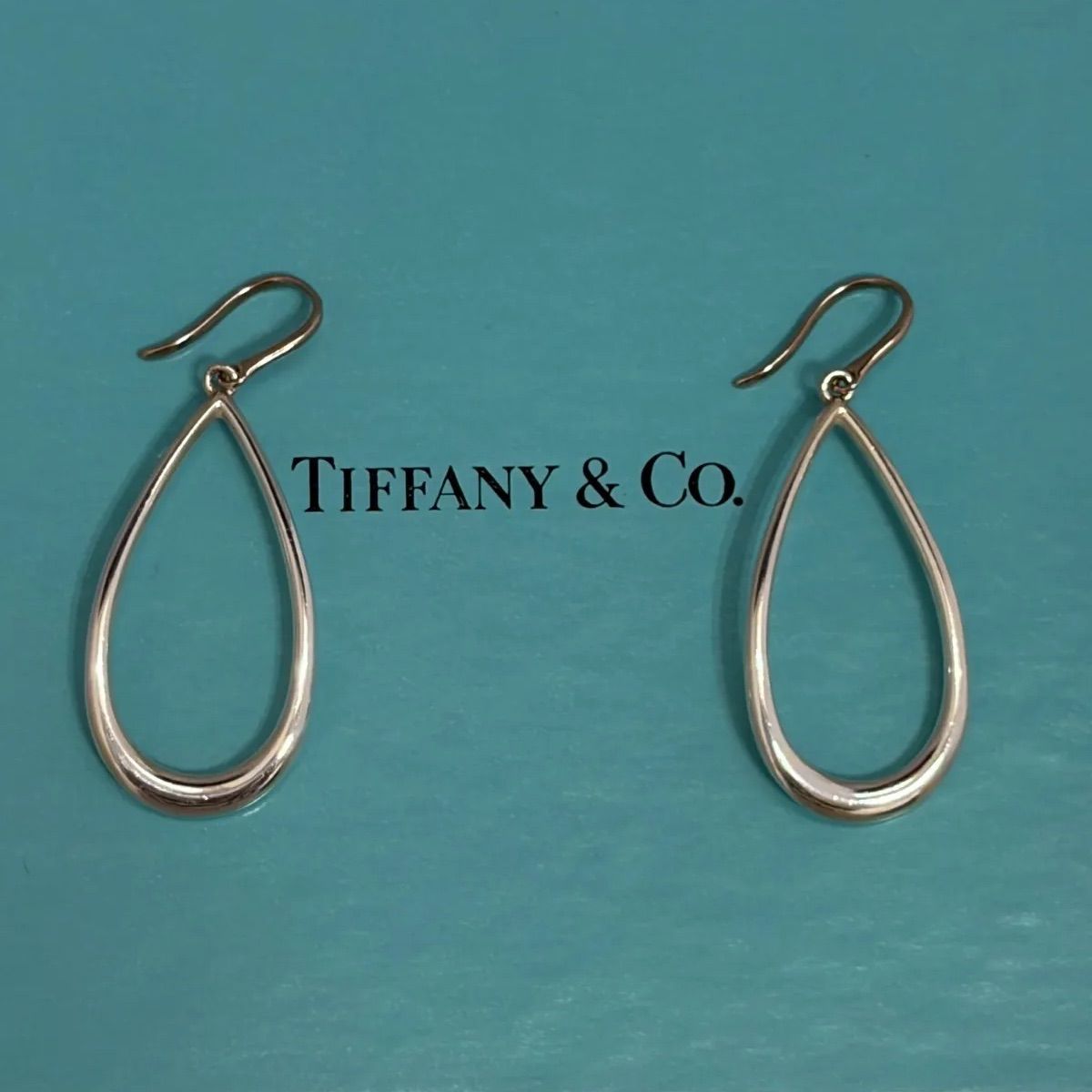 TIFFANY&Co. ティファニー オープンティアドロップ ピアス ラージ 925