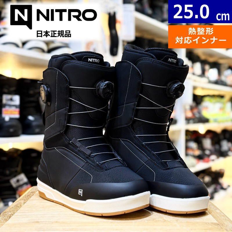 25-26 NITRO VENTURE BOA カラー:Black 25cm ナイトロ ベンチャー メンズ スノーボードブーツ 日本正規品
