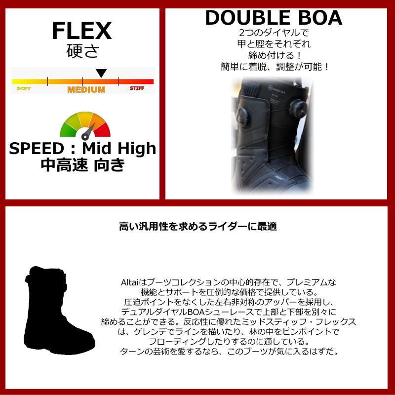 24-25 NIDECKER ALTAI カラー:BLACK 27cm ナイデッカー アルタイ