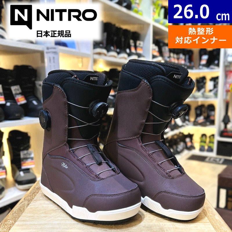 25-26 NITRO SCALA BOA カラー:Port 26cm ナイトロ スカラ レディース スノーボードブーツ 日本正規品