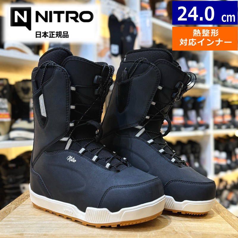 25-26 NITRO SCALA TLS カラー:BLACK 24cm ナイトロ スカラ レディース スノーボードブーツ 日本正規品