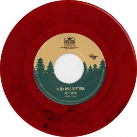 Merry レコード　レア 7” Napoleon Solo / Leo, Lineup Merry Xmas Everybody (Coloured
