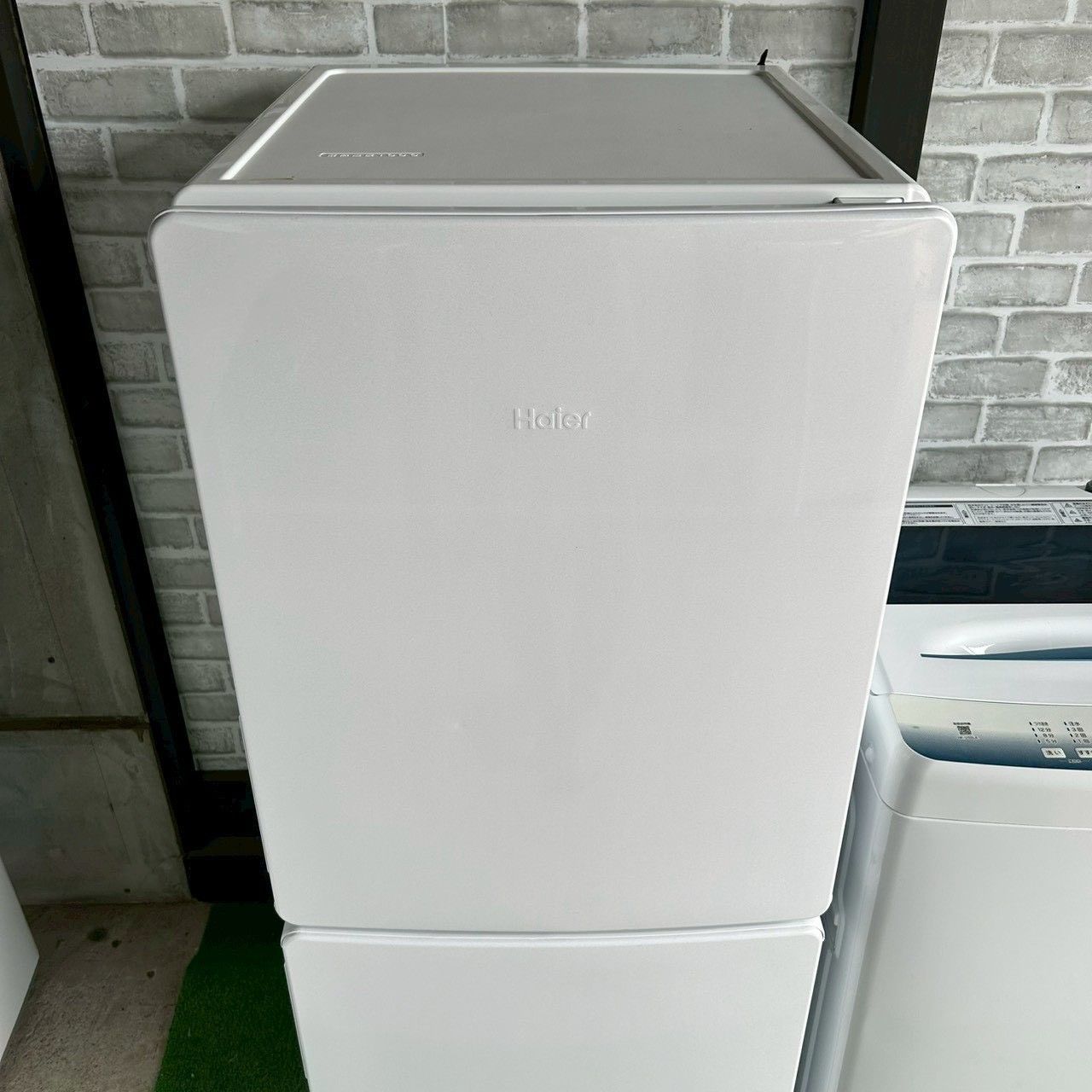 ハイアール Haier 冷蔵庫 2023年製 2ドア 148L ホワイト NF148DK 洗濯