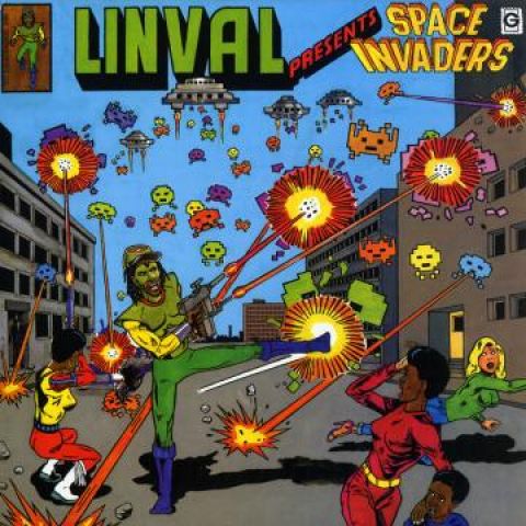 英2LP Roots Radics Linval Presents: Space Invaders (2LP) GREL2105 Greensleeves 未開封 /00484 2discs LP Roots Radics Linval Presents: Space Invaders (2LP