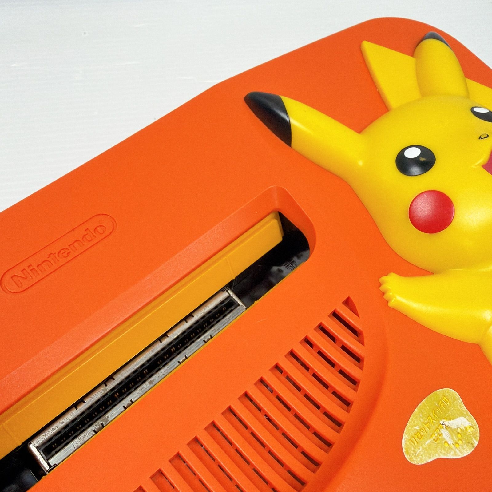 美品 ニンテンドー64本体 ピカチュウ オレンジ イエロー 拡張パック