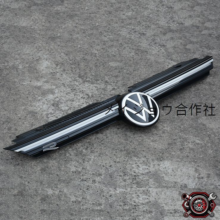 売れ筋ゴルフ8用 フロントグリル LEDライト付き 流れ�
2000
�ウインカー（赤/銀/黒）cp525