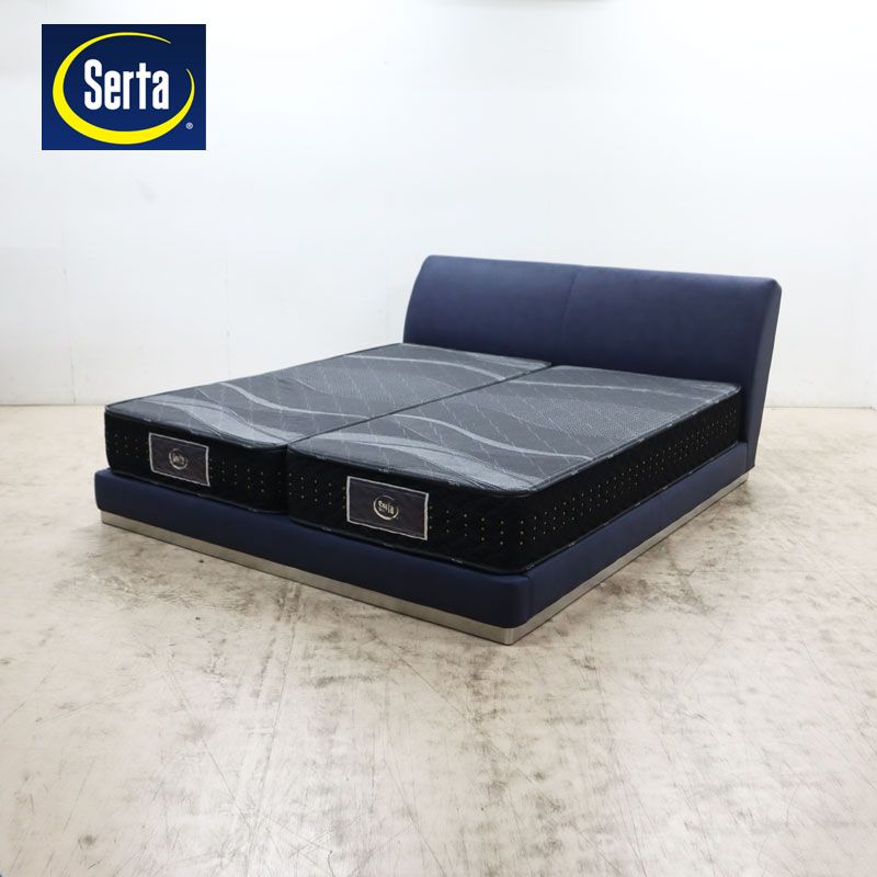 ◆展示品◆ Serta×dream bed サータ×ドリームベッド グランドステイタス/ニューヨーク550 キングベッド コイルスプリング 131万