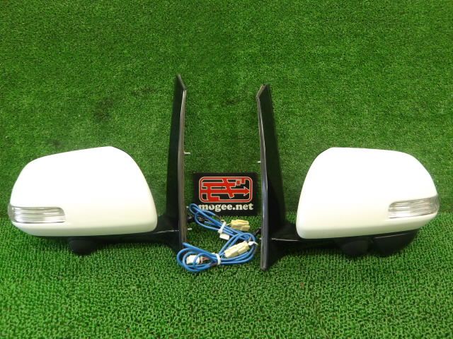3FV8046 BHR4 トヨタ エスティマ ACR50W 3型 中期 アエラス 電格サイドドアミラー左右セット　カメラ付　