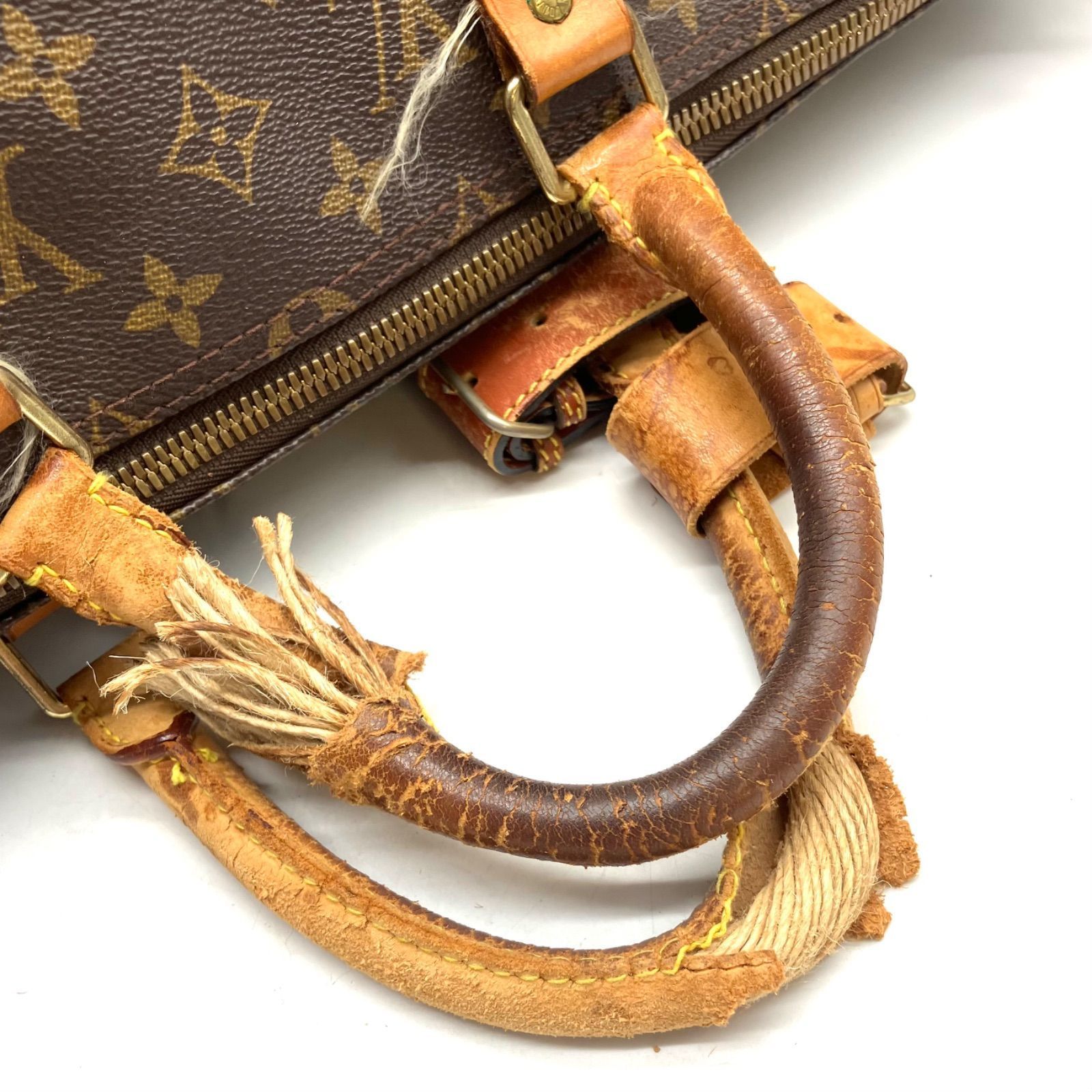TA885【訳あり】Louis Vuitton ボストンバッグ モノグラム柄 - メルカリ