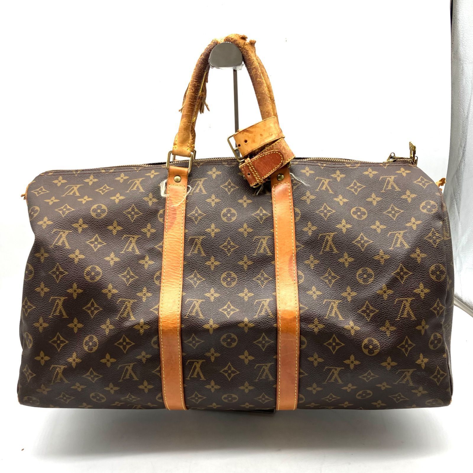 TA885【訳あり】Louis Vuitton ボストンバッグ モノグラム柄 - メルカリ