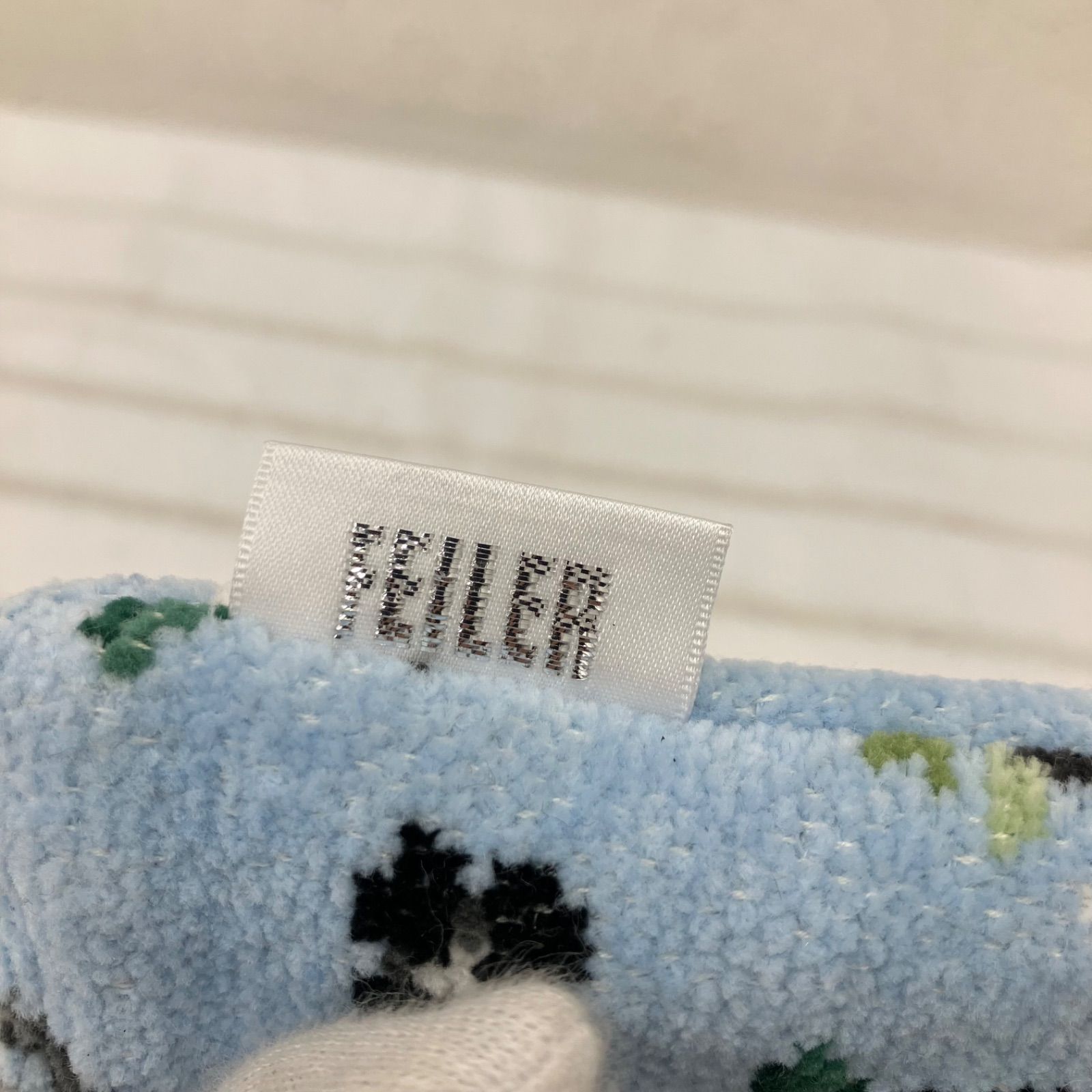 2686 FEILER フェイラー スワンレイク ペールブルー 巾着 シュニール 