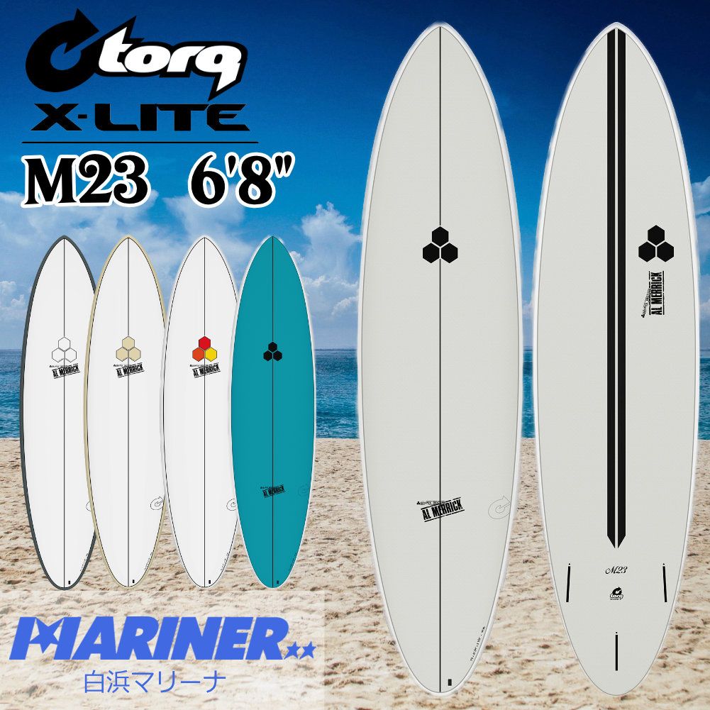 トルク サーフボード アルメリック M23 6'8 EPS TORQ SurfBoard ミッドレングス ファンボード エポキシボード サーフボード サーフィン EPS 3フィン トライフィン 初心者 中級者 上級者