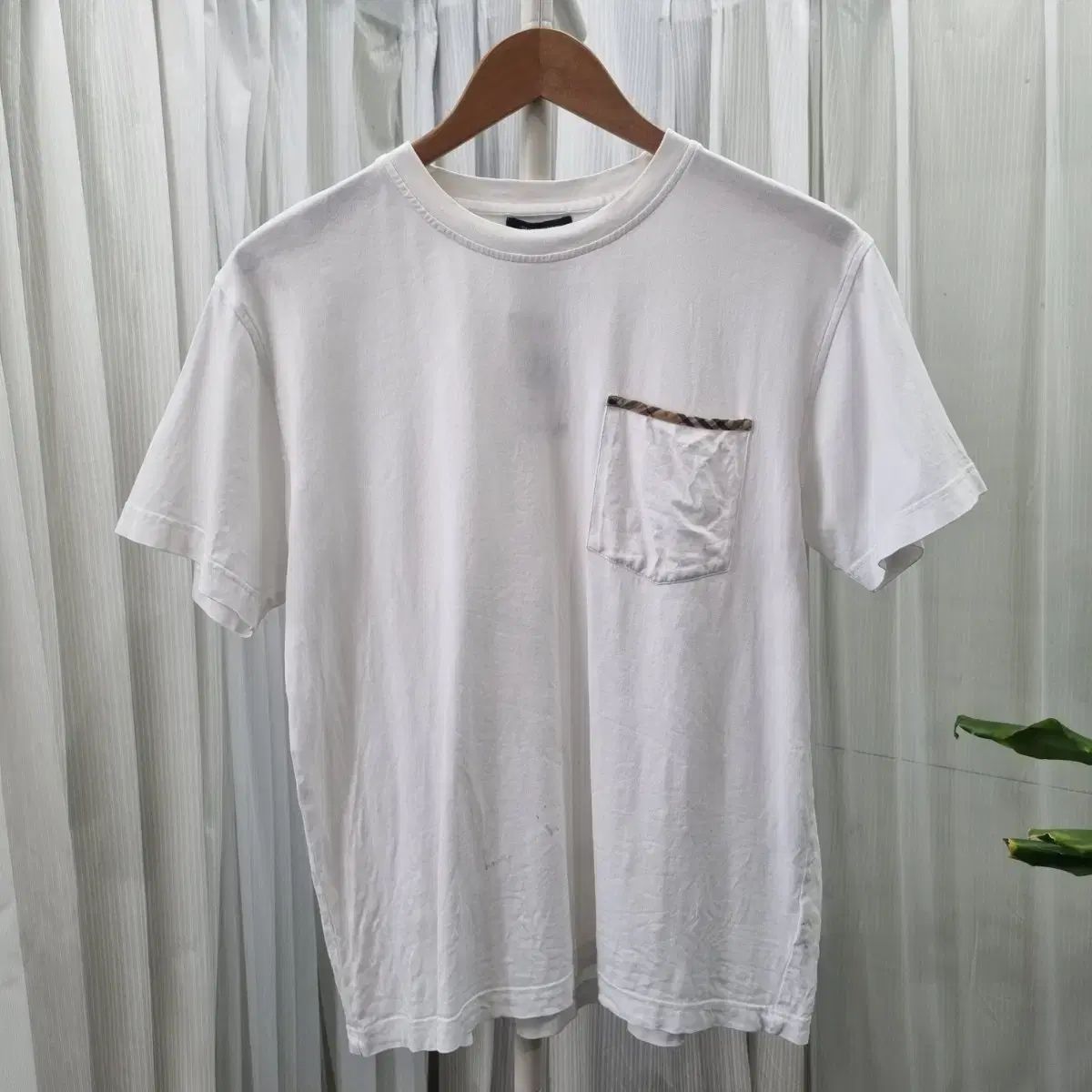 バーバリー ロンドン ヴィンテージ スーピマコットン Tシャツ 2036