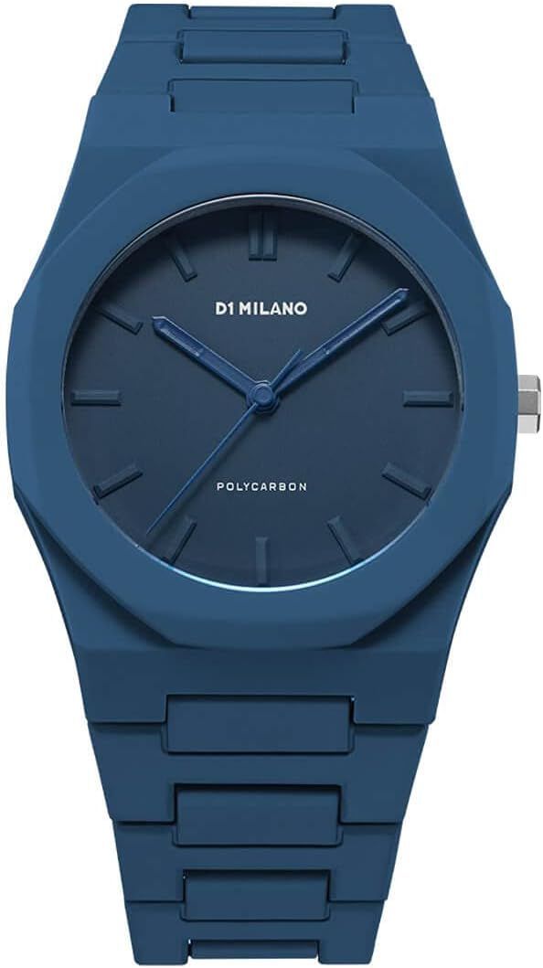 [正規代理店] D1 MILANO D1ミラノ 時計 メンズ PCBJ21 ネイビー ブルー ポリカーボネート