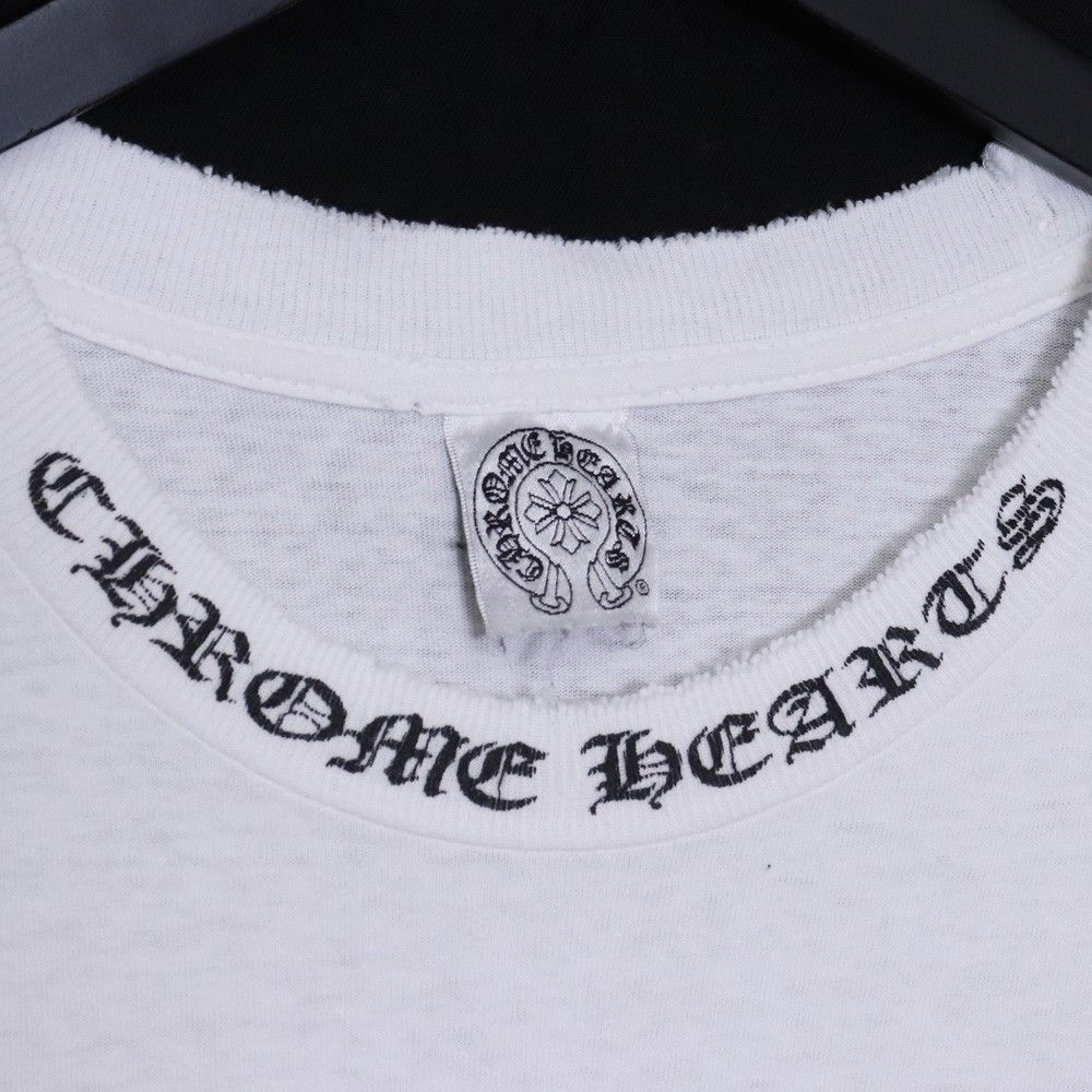 CHROME HEARTS オールド ネックロゴヴァインダガープリントポケットT 