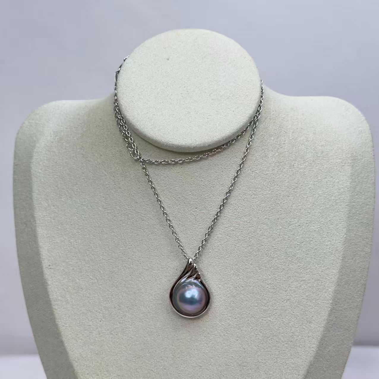 TASAKI マベパール 直径 約12.4mm SV 7.5g ネックレス 12,045円