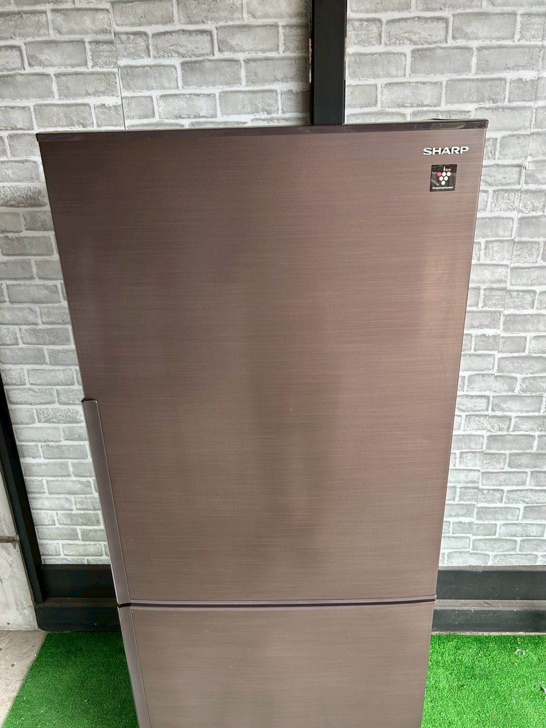 SHARP シャープ 冷蔵庫 2019年製 280L 大容量 ブラウン プラズマ