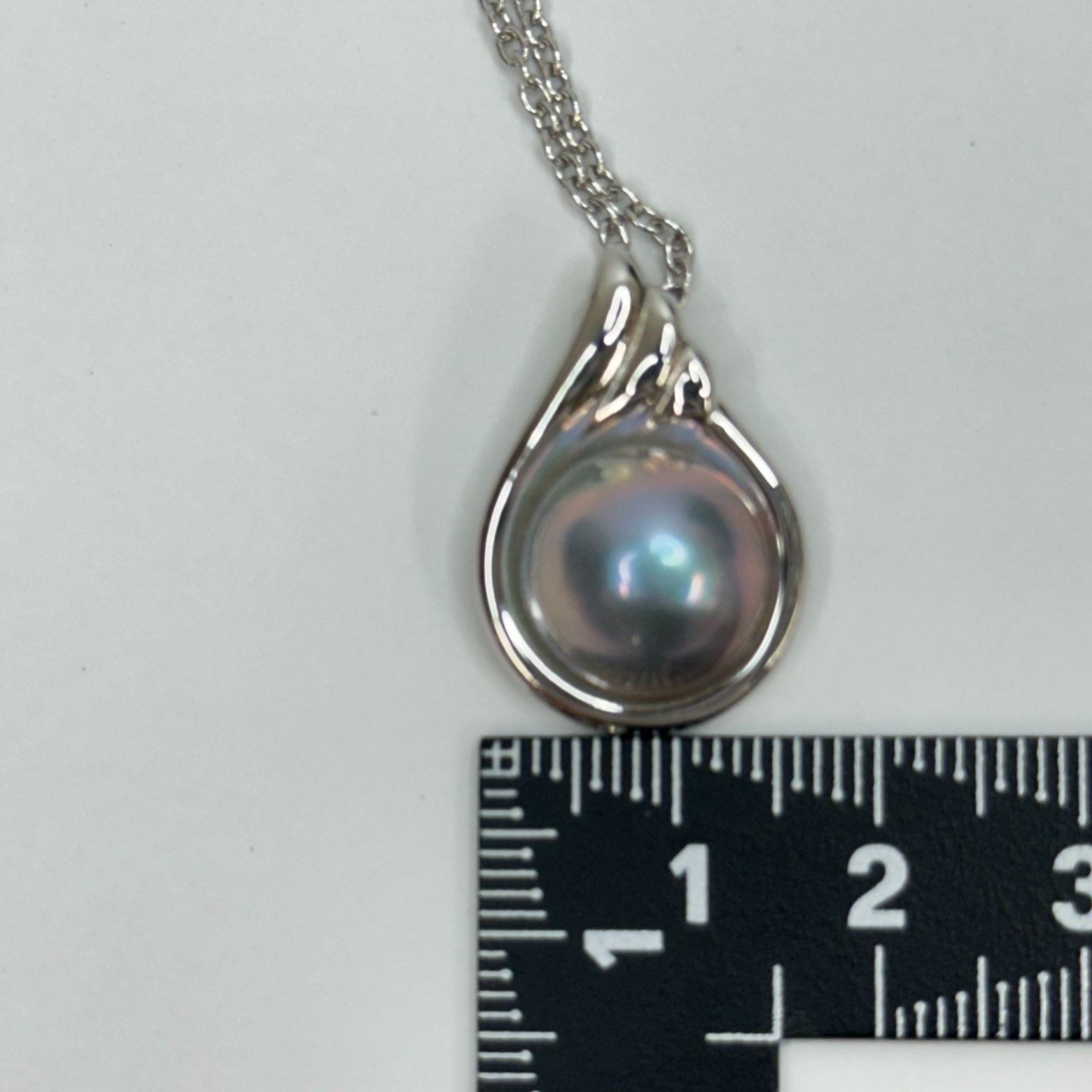 TASAKI マベパール 直径 約12.4mm SV 7.5g ネックレス - メルカリ