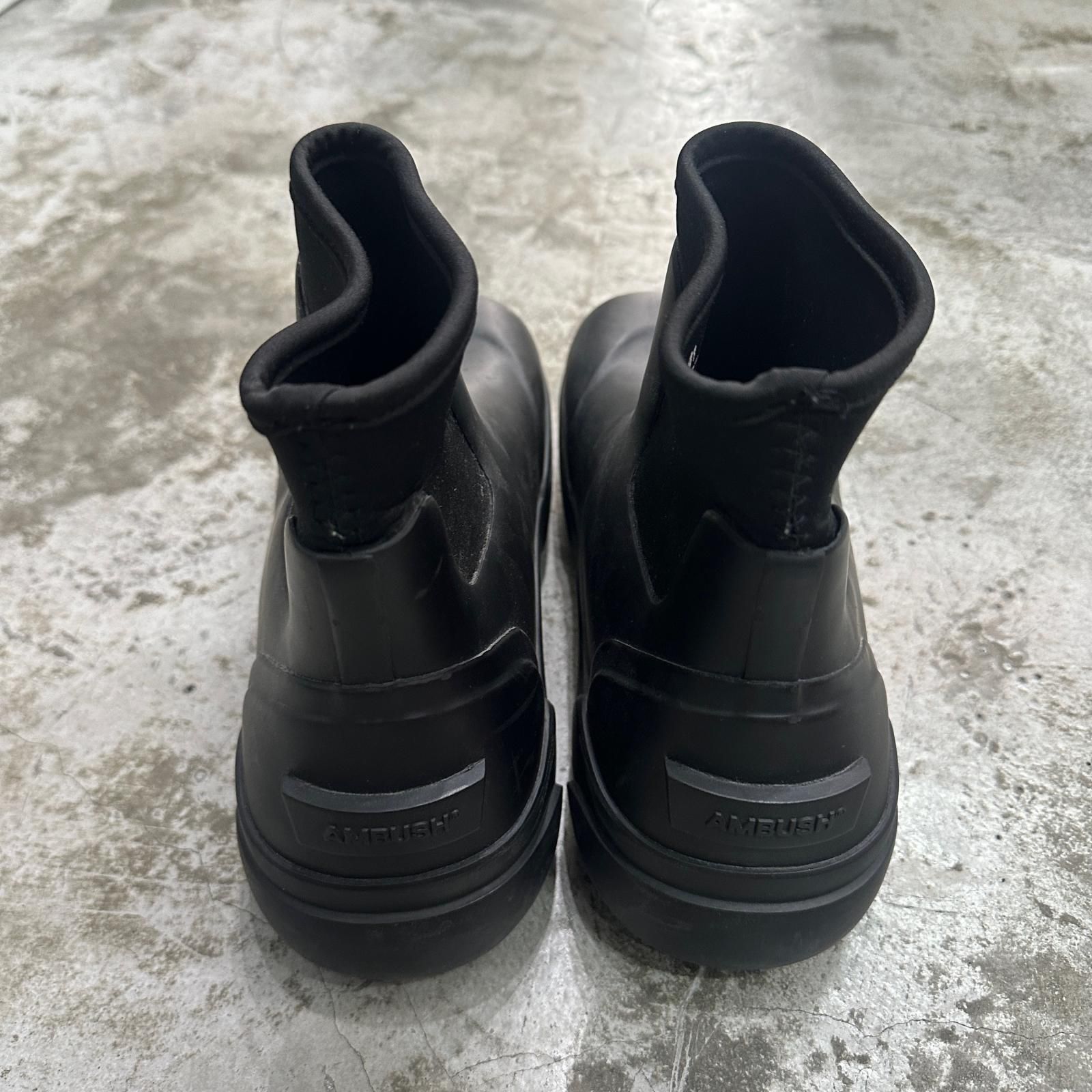 参考上代47300円 AMBUSH ROBBER BOOTS ラバーブーツ アンブッシュ