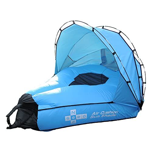 水陸両用 エアークッションテント (スカイブルー)★ ec870c71